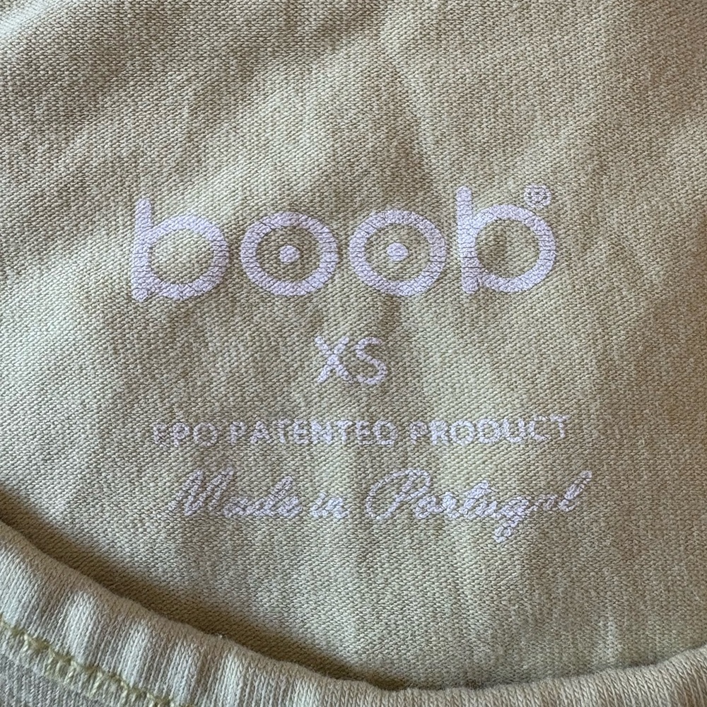 Boob Design Light Yellow Nursing Tank Top - Picture 5 of 5